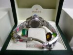Rolex replica deepsea seadweller black out yellow acciaio ceramichon orologio replica copia imitazione 4us708 - immagine 9