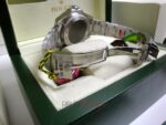 Rolex replica deepsea seadweller black out yellow acciaio ceramichon orologio replica copia imitazione 4us708 - immagine 12
