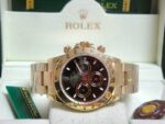 Rolex replica daytona oro giallo black dial orologio replica copia imitazione 4us728 - immagine 9