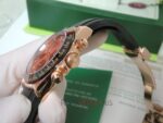 Rolex replica daytona rose gold oysterflex ceramichon bezel orologio replica copia imitazione 4us709 - immagine 19