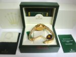 Rolex replica Daytona Yellow Gold 116528 White Baton Dial orologio replica - immagine 7