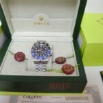 Rolex replica GMT master II nero blu ceramichon new basilea jubilèè bracialet orologio replica copia imitazione 4us711