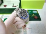 Rolex replica GMT master II nero blu ceramichon new basilea jubilèè bracialet orologio replica copia imitazione 4us711 - immagine 14
