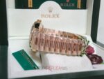 Rolex replica daydate ll full oro giallo gold dial barrette orologio replica copia imitazione 4us - immagine 10