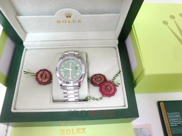 virtuemart_product_90rolex-replica-orologi-copie-lusso-imitazione-orologi-di-lusso Rolex replica daydate ll acciaio green dial orologio replica copia imitazione 4us711 - immagine 1