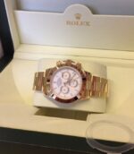 Rolex replica Daytona Yellow Gold 116528 White Baton Dial orologio replica - immagine 4