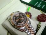 Rolex replica datejust acciaio rose gold arabic jubilèè orologio replica copia imitazione 4us - immagine 6