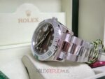 Rolex replica daydate ll acciaio cherry dial orologio replica copia imitazione 4us - immagine 12