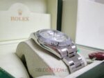 Rolex replica daydate ll acciaio argentèè dial centenario orologio replica copia imitazione 4us - immagine 6