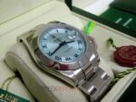 Rolex replica daydate ll acciaio oyster sky dial orologio replica copia imitazione 4us - immagine 7