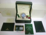 Rolex replica daydate ll acciaio cyan dial strip president orologio replica copia imitazione 4us