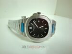 Patek Philippe replica nautilus acciaio grey dial orologio replica copia 4us - immagine 3