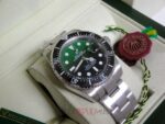 Rolex replica seadweller acciaio ceramichon gradient green dial orologio replica copia imitazione 4us - immagine 6