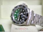 Rolex replica seadweller acciaio ceramichon gradient green dial orologio replica copia imitazione 4us - immagine 10