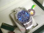 Rolex replica sky dweller acciaio blue dial orologio replica copia imitazione 4us - immagine 10