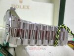 Rolex replica daydate ll acciaio argentèè dial strip president orologio replica copia imitazione 4us - immagine 10