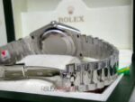 Rolex replica daydate ll acciaio argentèè dial strip president orologio replica copia imitazione 4us - immagine 14