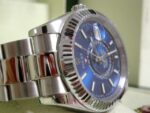 Rolex replica sky dweller acciaio blue dial orologio replica copia imitazione 4us - immagine 7