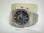 Audemars Piguet replica royal oak leo messi acciaio black dial orologio copia imitazione crono 4us