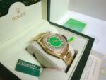 Rolex replica daydate oro giallo full brillantini SARU orologio replica copia imitazione 4us - immagine 10