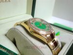 Rolex replica daydate oro giallo full brillantini SARU orologio replica copia imitazione 4us - immagine 11