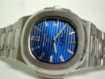 Patek Philippe replica nautilus acciaio blue dial 40th anniversary orologio replica copia 4us