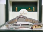Rolex replica datejust acciaio oro black dial barrette orologio replica copia imitazione 4us - immagine 11