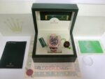 Rolex replica yacht master l acciaio rose gold rolesium brown dial orologio replica copia 4us - immagine 4