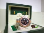 Rolex replica yacht master l acciaio rose gold rolesium brown dial orologio replica copia 4us - immagine 3