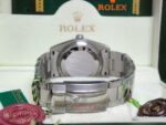 Rolex replica oyster perpetual red grape acciaio imitazione copia - immagine 12