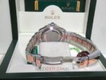 Rolex replica yacht master l acciaio rose gold rolesium brown dial orologio replica copia 4us - immagine 12