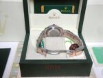 Rolex replica yacht master l acciaio rose gold rolesium brown dial orologio replica copia 4us - immagine 13