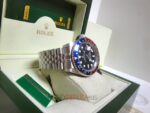 Rolex replica GMT master II rosso blu classic jubilèè orologio replica copia imitazione 4us - immagine 8