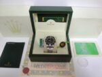 Rolex replica Submariner vintage Non-Date red writing orologio copia 4us801 - immagine 4