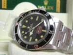 Rolex replica Submariner vintage Non-Date red writing orologio copia 4us801 - immagine 3