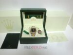 Rolex replica datejust acciaio oro black dial barrette orologio replica copia imitazione 4us - immagine 3