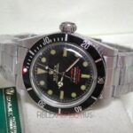 Rolex replica Submariner vintage Non-Date red writing orologio copia 4us801