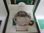 Rolex replica Submariner vintage Non-Date red writing orologio copia 4us801 - immagine 13