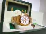 Rolex replica daytona oro giallo white dial orologio replica copia imitazione 4us
