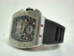 Richard Mille RM011 Felipe Massa titanium strip rubber-b edition orologio replica copia imitazione 4us - immagine 5