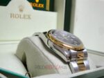 Rolex replica datejust acciaio oro black dial barrette orologio replica copia imitazione 4us - immagine 6