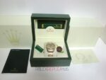 Rolex replica datejust acciaio oro argentèè dial barrette orologio replica copia imitazione 4us - immagine 4
