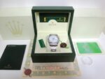 Rolex replica datejust acciaio oyster white barrette orologio replica copia imitazione 4us - immagine 3
