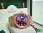 Rolex replica pearlmaster rose gold diamond bezel orologio replica copia imitazione 4us