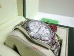 Rolex replica daydate ll acciaio argentèè dial strip president orologio replica copia imitazione 4us - immagine 11