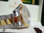 Rolex replica datejust acciaio oro argentèè dial barrette orologio replica copia imitazione 4us - immagine 7
