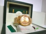 Rolex replica daydate ll full oro giallo gold dial barrette orologio replica copia imitazione 4us