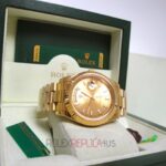 Rolex replica daydate ll full oro giallo gold dial barrette orologio replica copia imitazione 4us