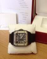 Cartier replica Santos 100 W2020010 PVD & Titanium orologio copia - immagine 3