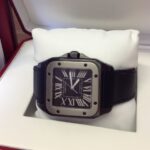 Cartier replica Santos 100 W2020010 PVD & Titanium orologio copia